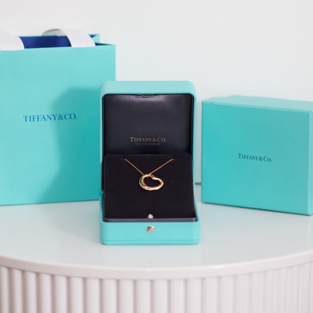 Tiffany & Co. Elsa Peretti® Open Heart Pendant Necklace